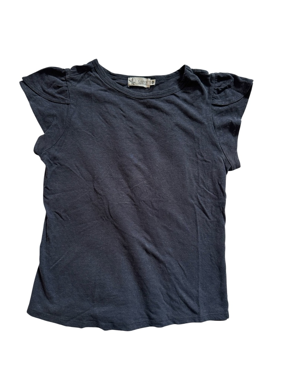 Carve Designs Navy Short Sleeve Tee